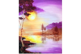 Paint Nite: Sunrise Lake